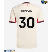 Moški Nogometni dresi Liverpool Jeremie Frimpong #30 Gostujoči 2025-26 Kratek Rokav